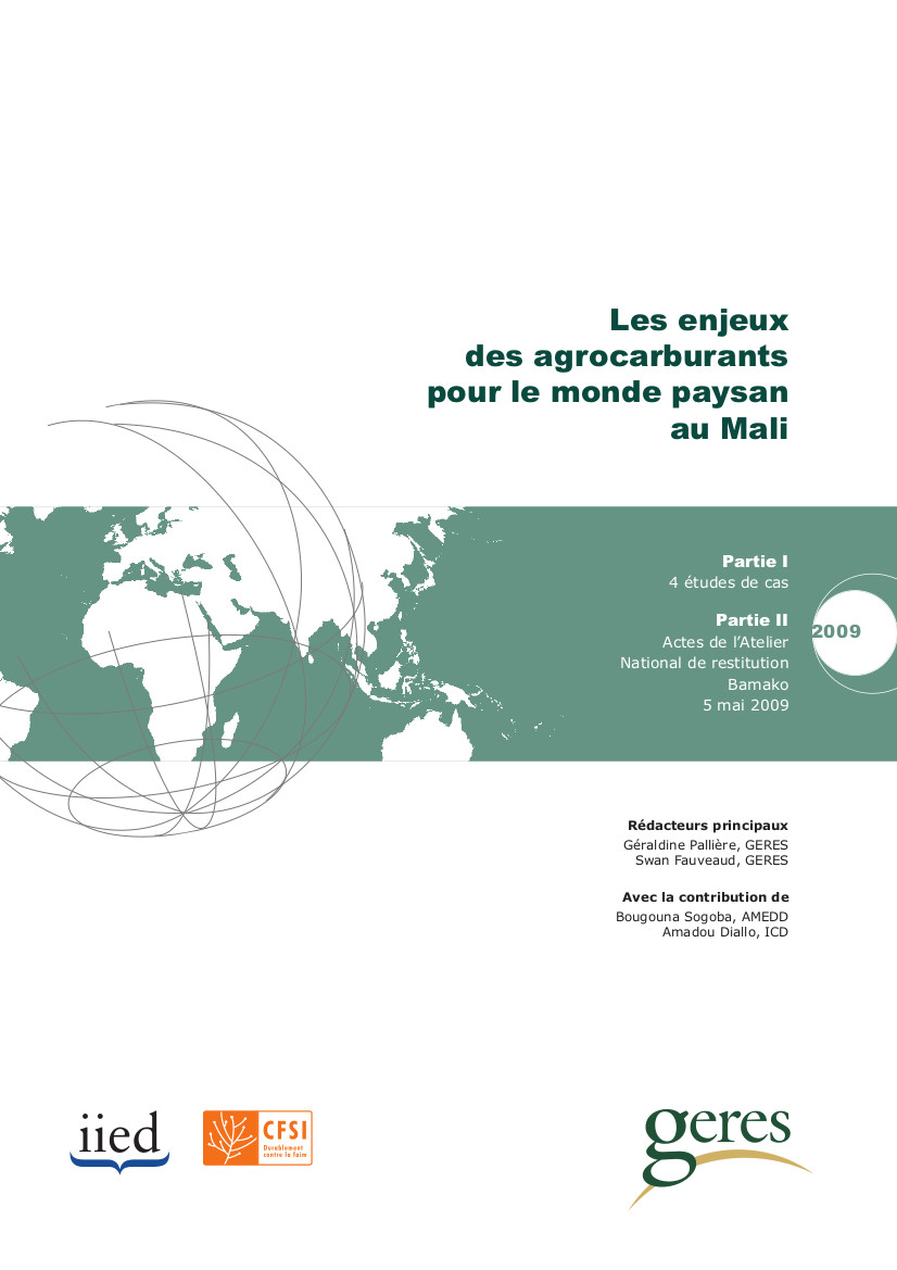 Enjeux-jatropha-paysans-malien Les enjeux des agrocarburants pour le monde paysan au Mali