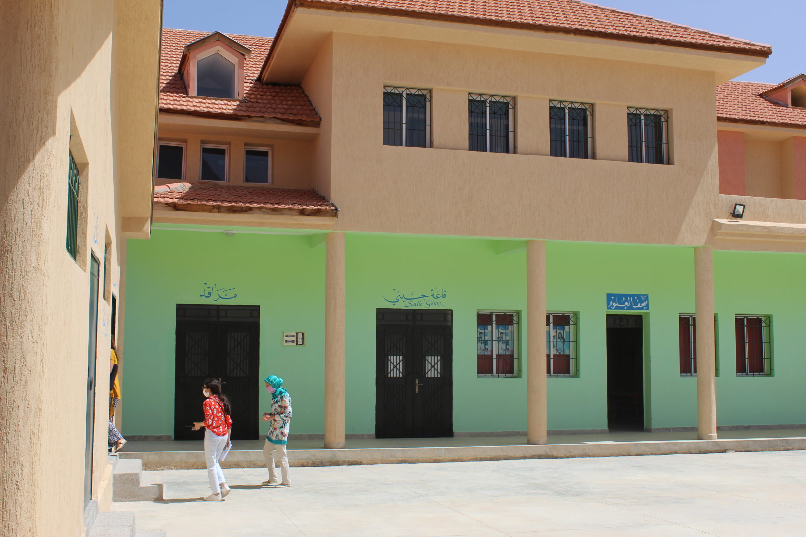Visite d'une école à Midelt Visite école Midelt Geres rénovation énergétique