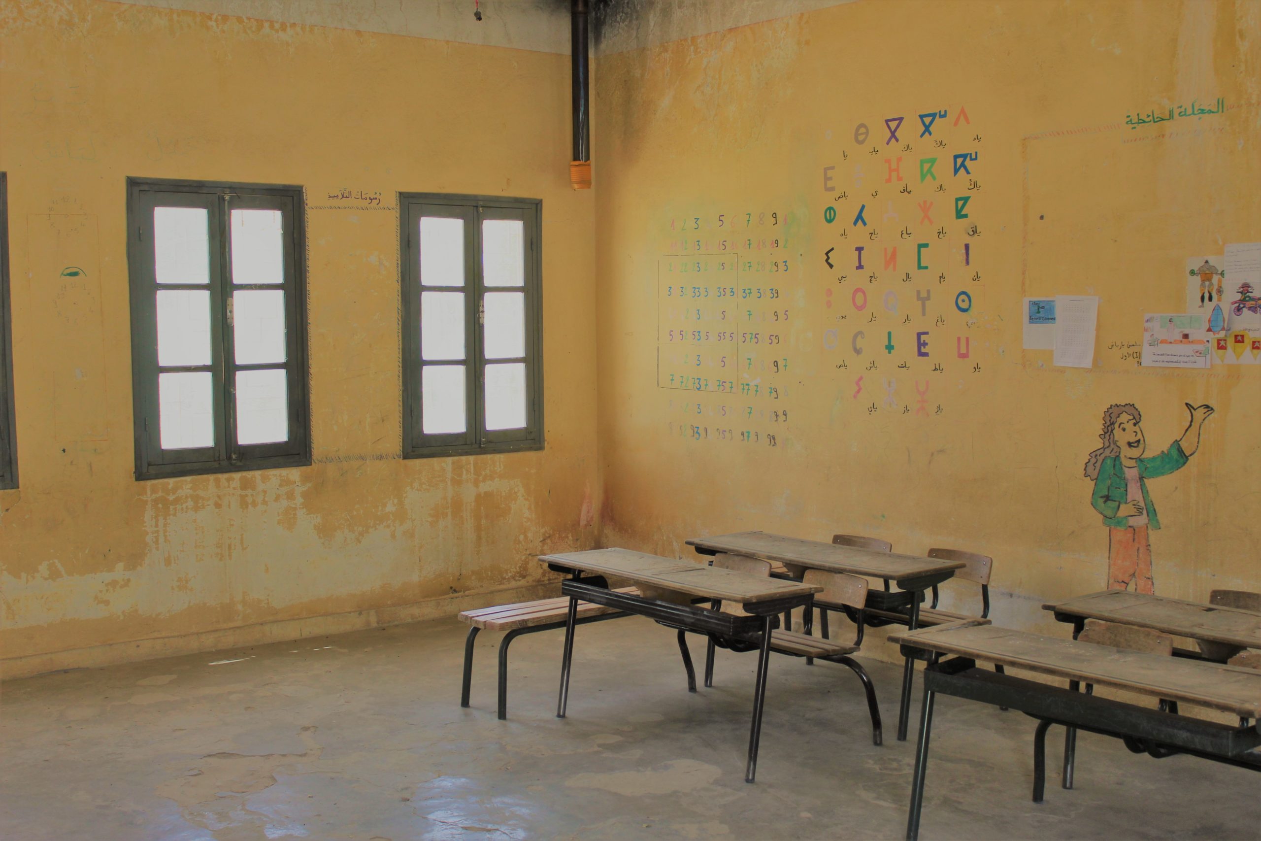 Visite salle de classe Midelt Maroc Visite salle de classe Midelt Maroc