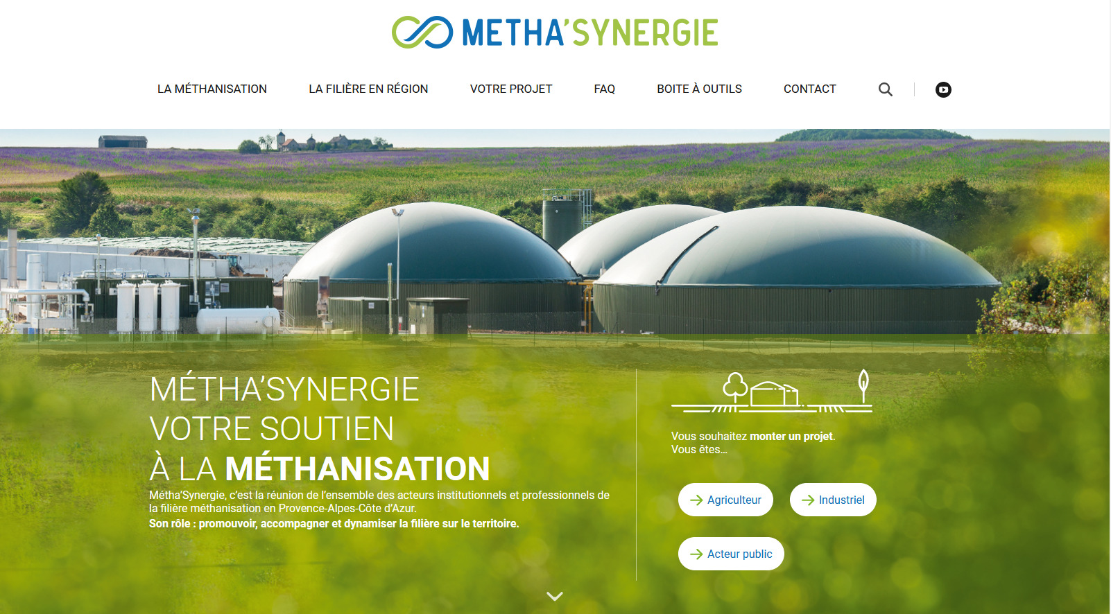 Méthanisation en France Méthanisation en France