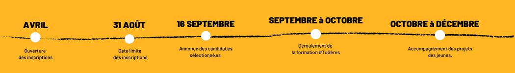 Frise chronologique #TuGères Frise chronologique date 2022 #TuGères